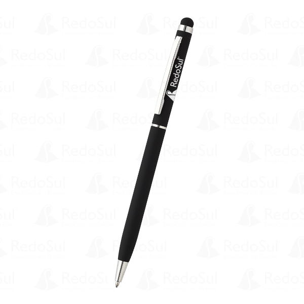 Caneta Metálica Personalizada com touch